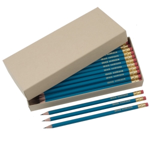 Box of 42 Personalised HB Pencils image 1