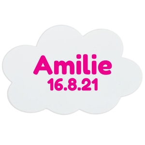 Personalised Cloud Name Plaque image 2