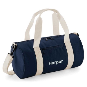 Personalised Barrel Bag image 2