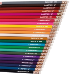 24 Personalised Colouring Pencils image 2