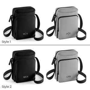Monogrammed Cross Body Bag Style 1 and 2